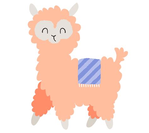 Cute Clipart Llama Cute Llama Transparent Free For Download On