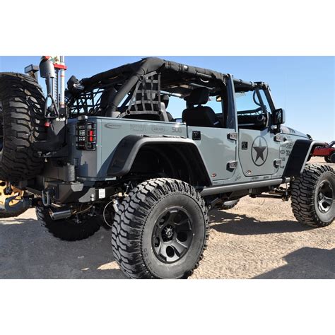 Rugged Ridge 1530201 Drakon Wheel 17x9 Black Satin 07 16 Jeep