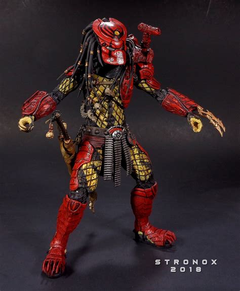 Stronox Custom Figures Neca Predator Big Red