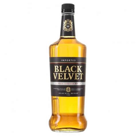 1 X Black Velvet Canadian Whisky 40 1l