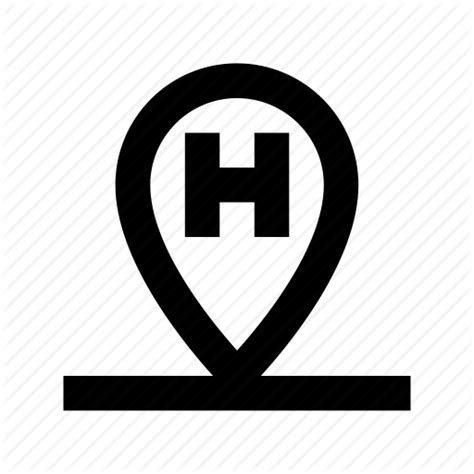 Hotel Map Icon 44173 Free Icons Library