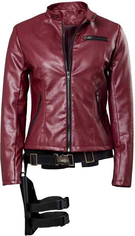 Paniclub Unisex Adult Claire Redfield Red Jacket Made In Heaven Cosplay