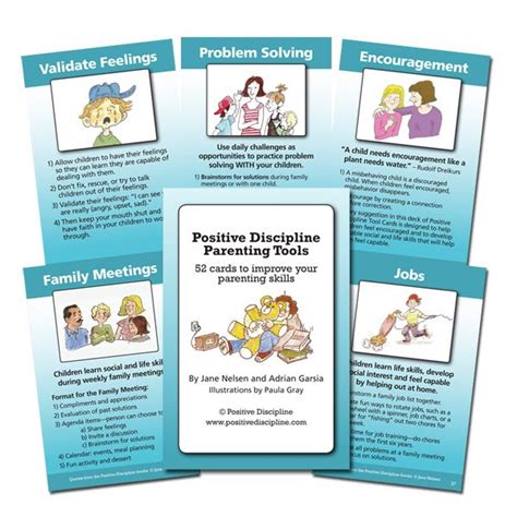 Are there any parents who haven't felt complete and utter love for their toddler and, at the same time, frustration and ange. Positive Discipline Parenting Tool Cards | Positive Discipline