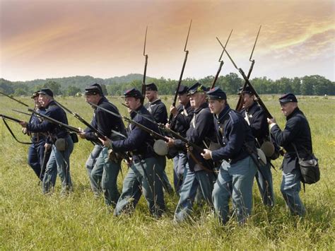 Civil War Battle Reenactment Gettysburg Gettysburg Reenactment
