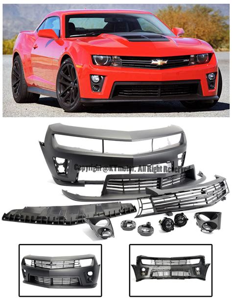 For 2010 2013 Chevrolet Camaro Eos Zl1 Style Front Replacement Bumper
