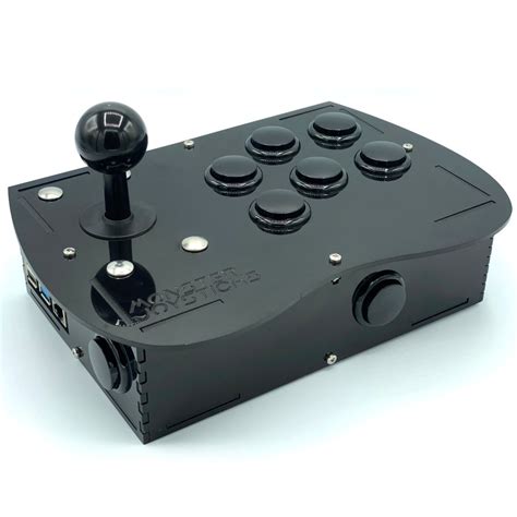 Basic Arcade Controller Kit For Raspberry Pi Stealth Black