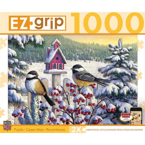 Read about artist alan giana & collect all his puzzles. MASTERPIECES 1000 Piece - Berry Snowy EZ Grip Puzzle ...