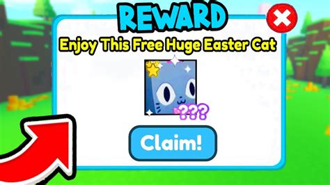 🥳 New Pet Simulator X Secret Easter Code Gives Free Huge Easter Cat