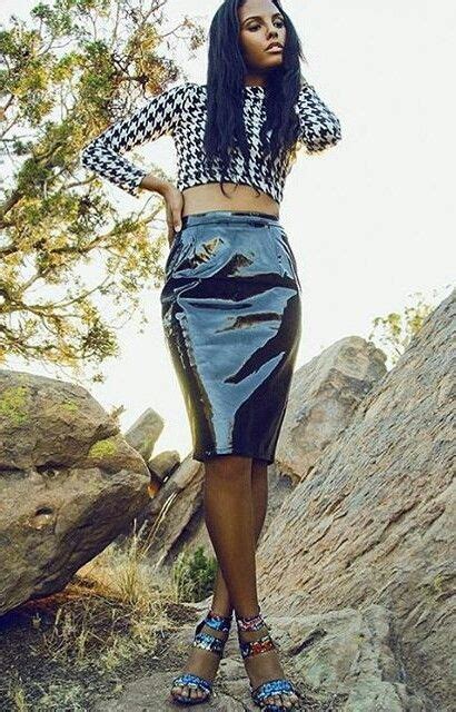 Ectobuddha Felisha Cooper Fashion High Waisted Skirt High Waisted