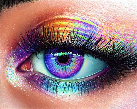 Rainbow Eye An Art Print By Morgan Davidson In 2020 Rainbow Eyes