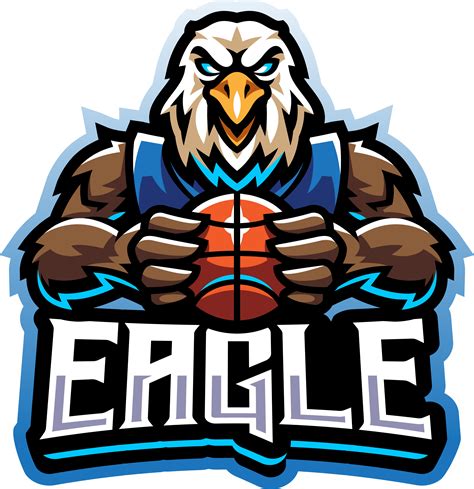 Eagle Sport Esport Mascot Logo Design By Visink Thehungryjpeg