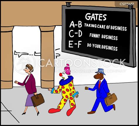 Gate Cartoons And Comics Funny Pictures From Cartoonstock