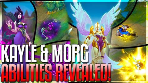 Kayle And Morgana Rework All Abilities Revealed New