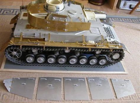 16th Scale Spearheadarmorpax Panzer 4 Kit Rc Tank Kit 1725638951