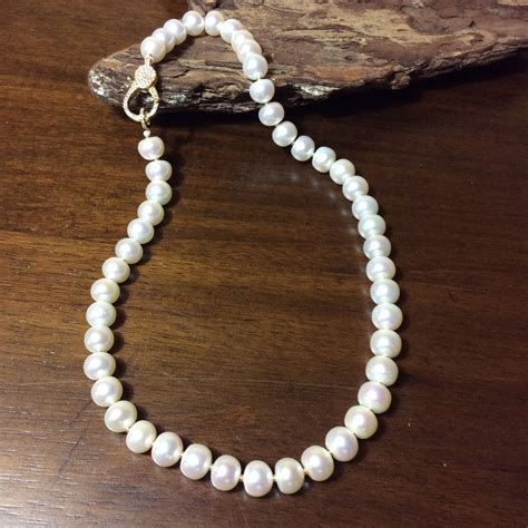 Necklace Pearls Classic Pearl Strand Cultured Freshwater Pearl