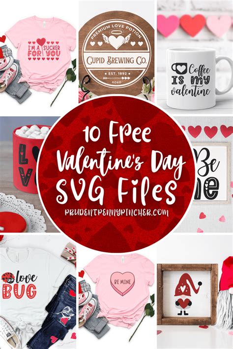 10 Free Valentines Day Svg Files Prudent Penny Pincher