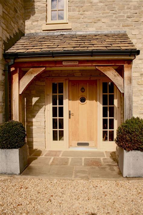 Porch canopies in a range of styles these canopy porches are available as a apex porch canopy or a lean to porch canopie. Exterior house porch ideas with stone columns (30 ...