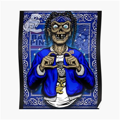 Skull Gang Crips Poster By 4e Hokage Ubicaciondepersonascdmxgobmx