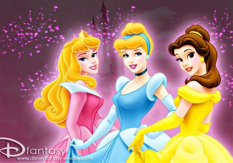 Aurora Cinderella And Belle Blue Belle Cinderella Blonde Disney