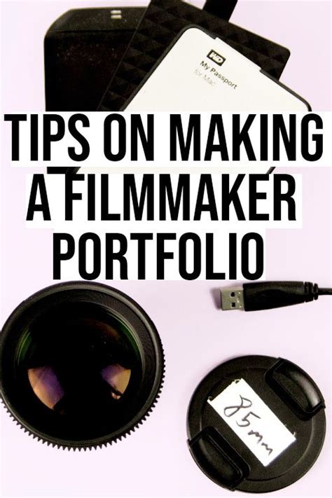 Filmmaking Portfolio Examples Portfolio