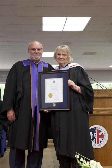 Loyalist College Recognizes Graduates At Second Day Of 52nd Convocation Ceremonies Loyalist