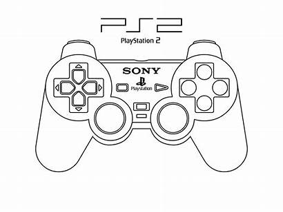 Controller Xbox Coloring Pages Drawing Playstation Ps4
