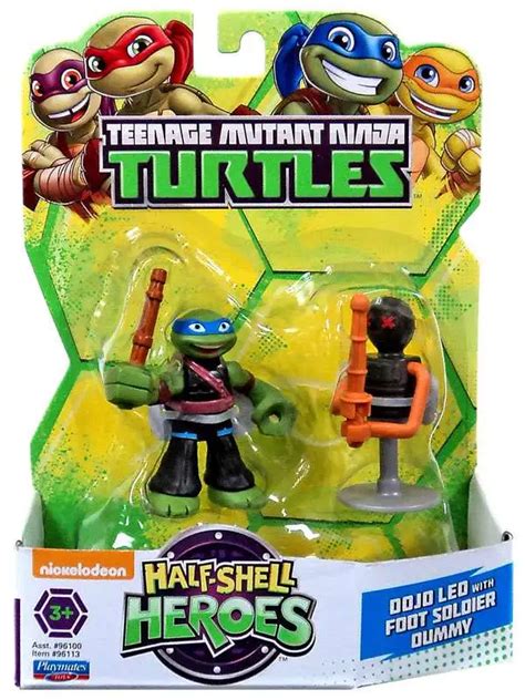 Teenage Mutant Ninja Turtles Tmnt Half Shell Heroes Dojo Leo With Foot