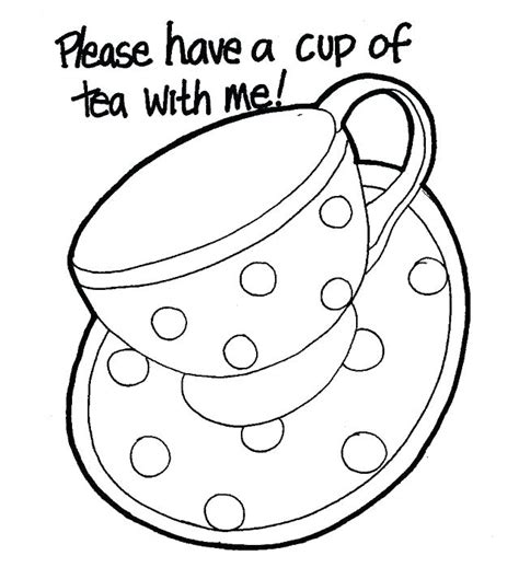 Tea cup coloring page free teacup and saucer coloring pages. Coffee Mug Coloring Page at GetColorings.com | Free ...