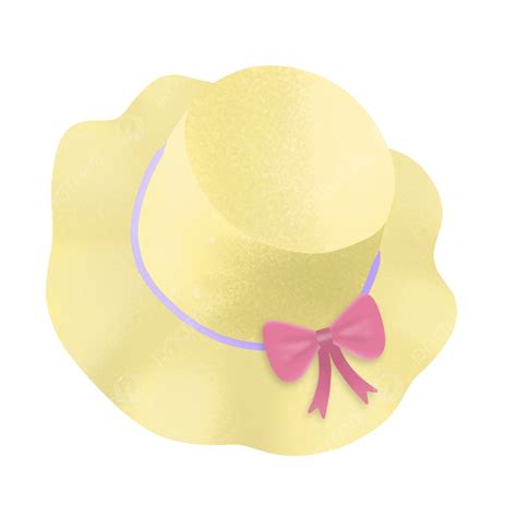 قبعة صفراء قبعة قبعة مستديرة قبعة النزهة Png وملف Psd للتحميل مجانا