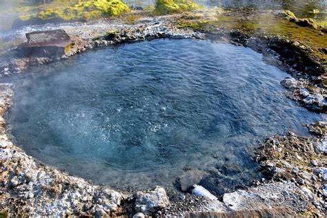 Hot Springs At Secret Lagoon On Golden Circle Iceland Encircle Photos