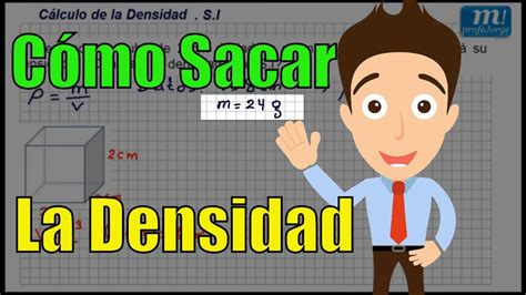 CÓmo Calcular La Densidad Ejemplo 01 Youtube