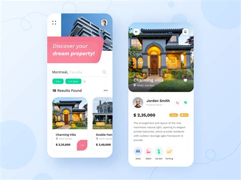 Real Estate Application By Cmarix Technolabs On Dribbble