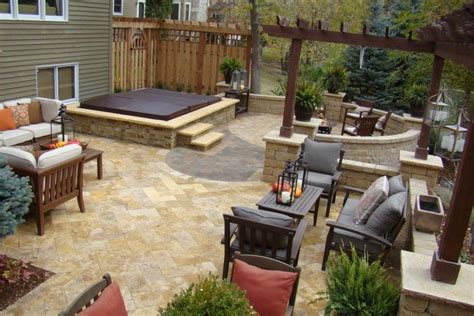 Use custom templates to tell the right story for your business. covered Hot Tub with Fire Pit designs | Designs with Hot ...