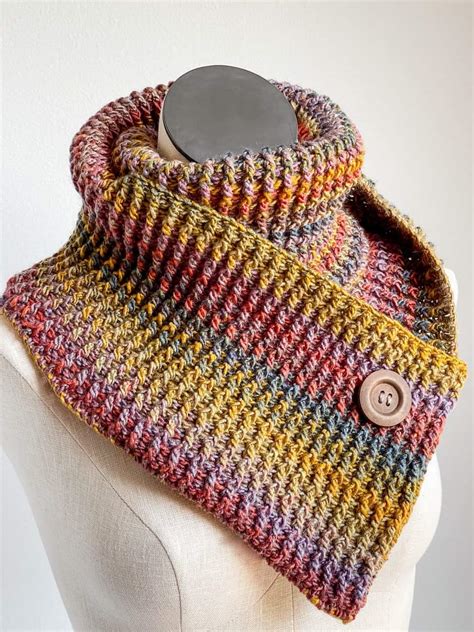 Crochet Ribbed Scarf Free Crochet Infinity Scarf Pattern