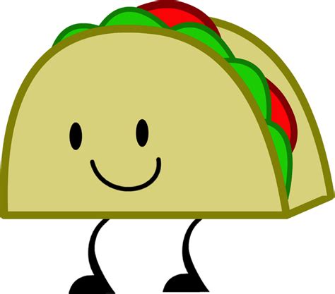 Funny Taco Clipart Images Battle For Dream Island Taco Png Download Full Size Clipart