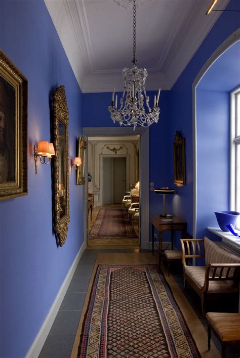 Sigmar Interior Design Service Castle In Sweden Blue Wall Colors