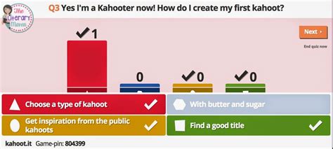 I have had teachers who make all the kahoot answers tricky and similarly worded, so. You Oughta Know About...Kahoot! - The Literary Maven