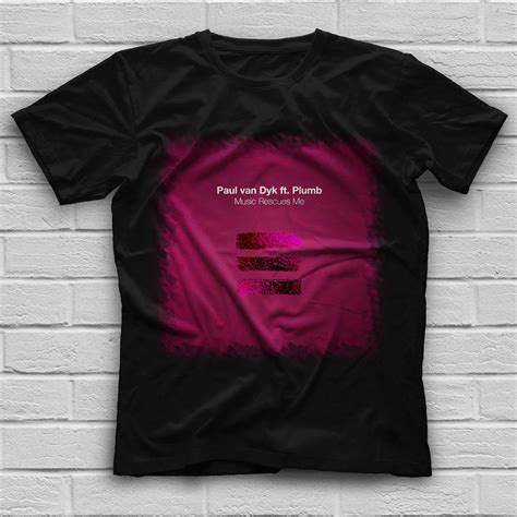 Paul Van Dyk Black Unisex T Shirt Tees Shirts Paulvandyk Shirt