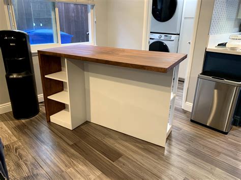 Stay updated about kitchen island on wheels uk. I made a butcher block kitchen island on wheels ...