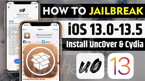 how to jailbreak ios 13 0 ios 13 5 install unc0ver and cydia iphone 11 iphone xs iphone xr