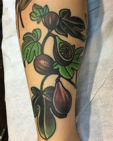 Amanda Grace Leadman American Traditional Leg Tattoos Flower Tattoo