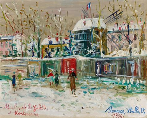 Moulin De La Galette à Montmartre Lot 196