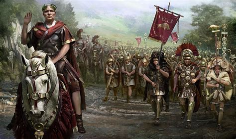 Rome Roman Julius Caesar Italy Army Hd Wallpaper Wallpaperbetter
