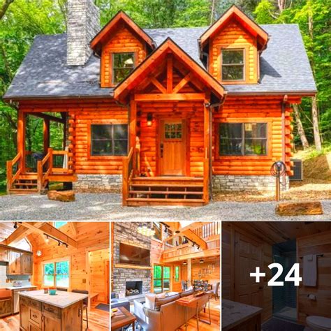 A Charming Log Home With Covered Deck Take A Peek Inside Coot