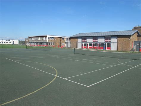 Multi Use Games Area Basketball Court At Crestwood Community School