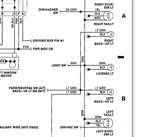 2003 Chevy Truck Tail Light Wiring