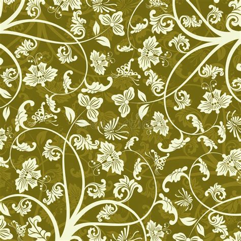 Floral Pattern Vector Stock Vector Illustration Of Wallpaper 3201666