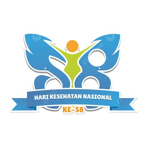 Logo Hd Hari Kesehatan Nasional Ke 58 Tahun 2022 Png Hkn Kari