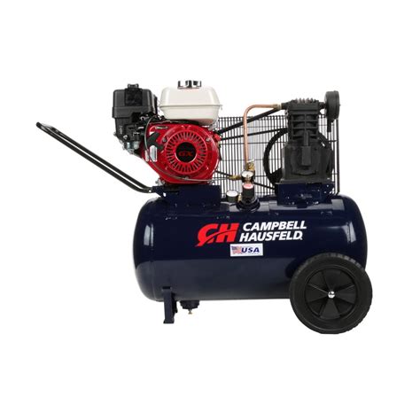 Campbell Hausfeld 20 Gallon Portable Gas Horizontal Air Compressor At