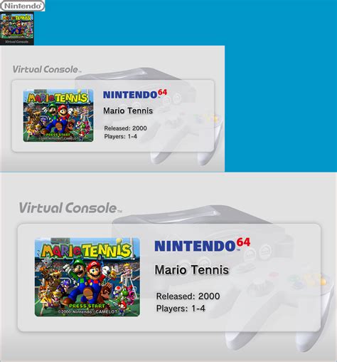 The Spriters Resource Full Sheet View Virtual Console Mario Tennis